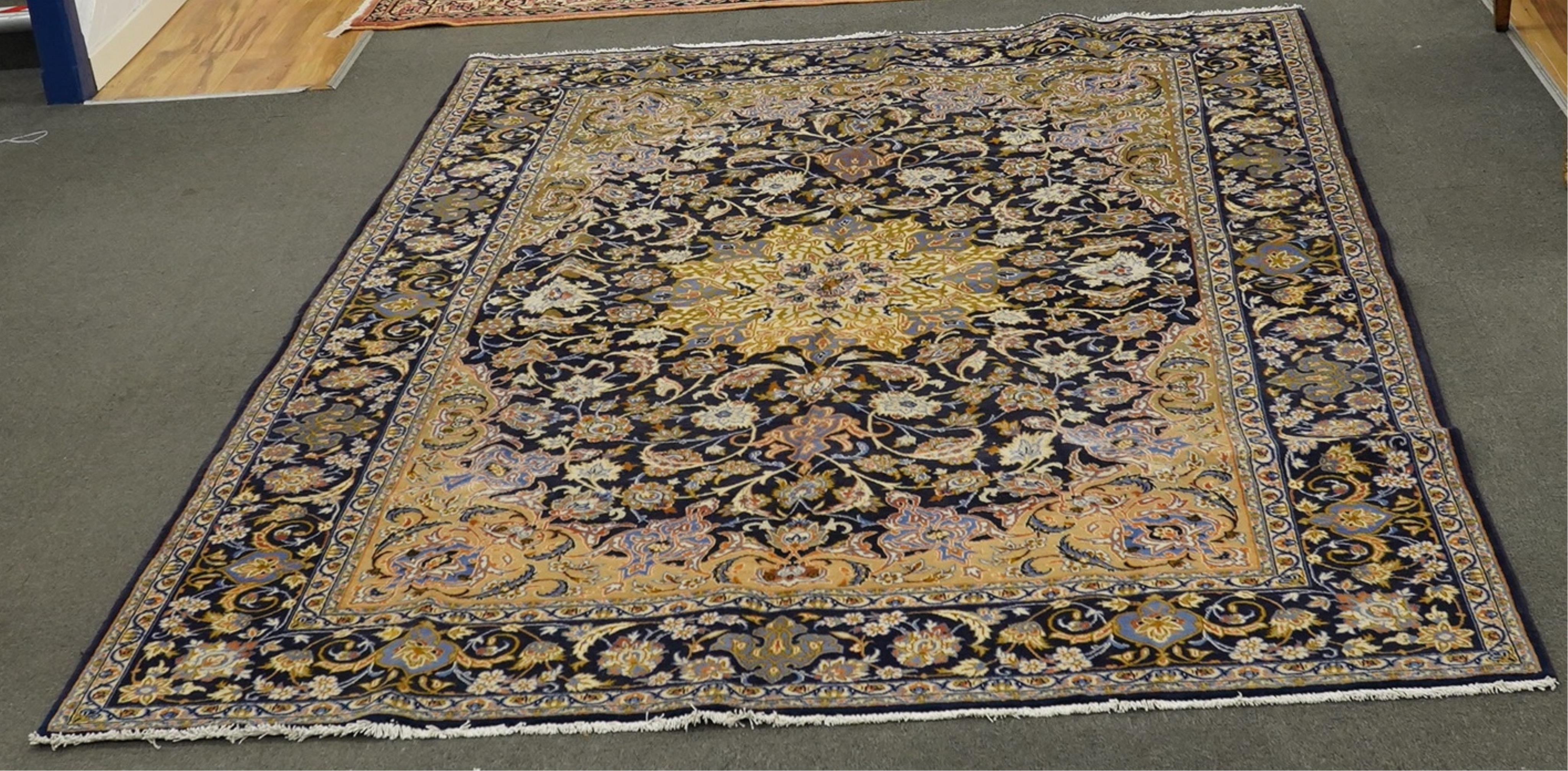 A Najafabad carpet, 330 x 214cm. Condition - good